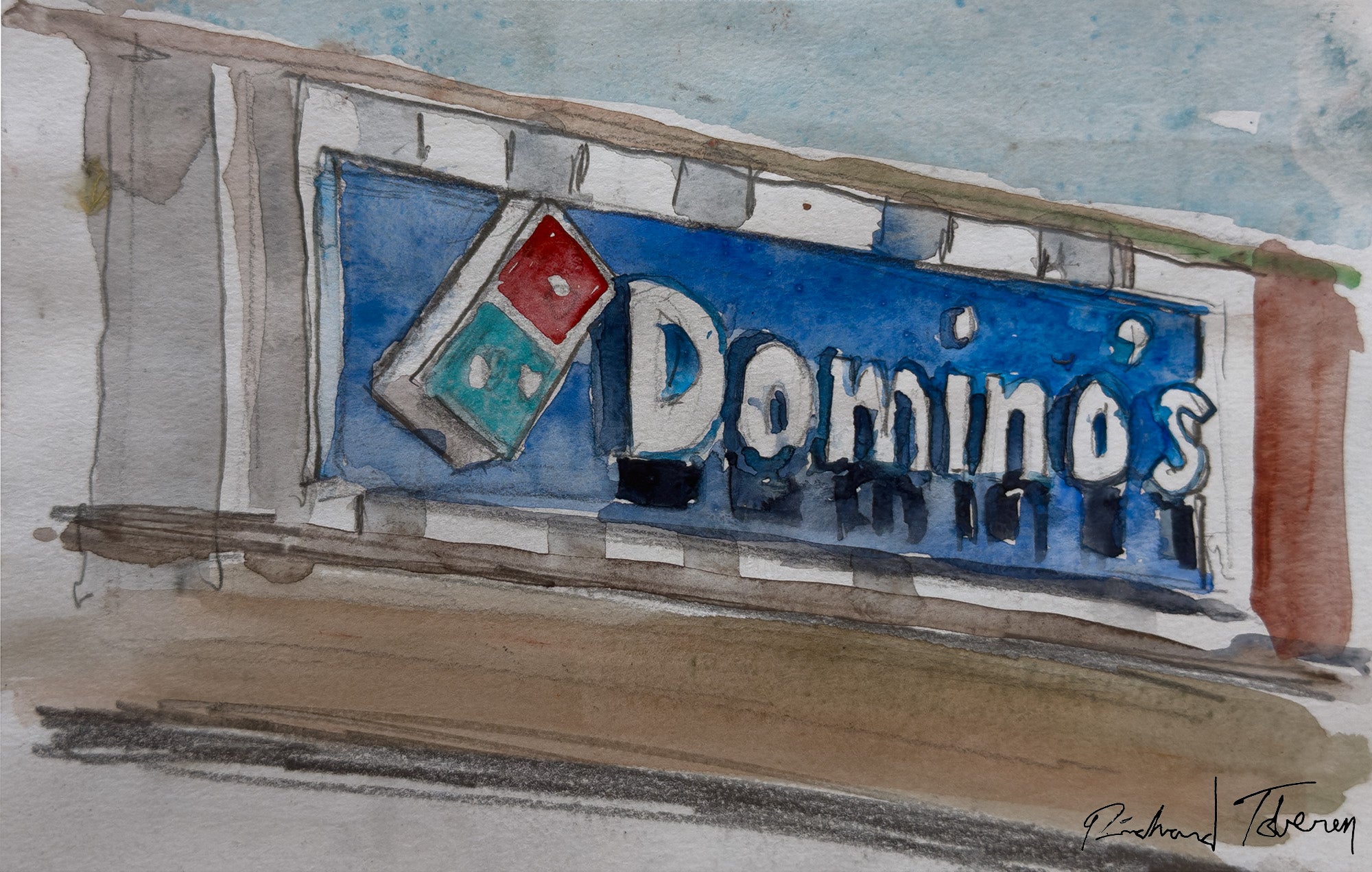 Domino’s Sign