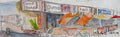 Running Man Mural