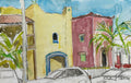 6554 Del Playa Spanish Houses Left Side