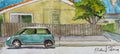 Blue Mini Cooper