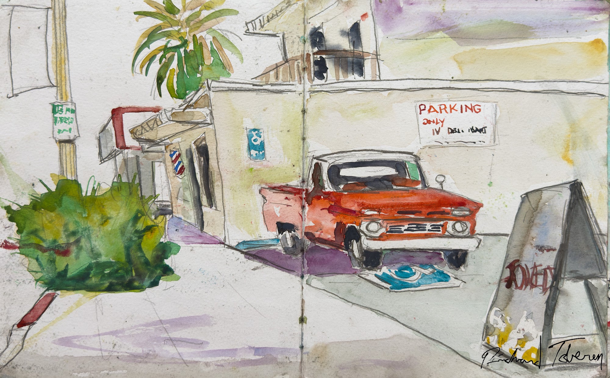 Parking Only - IV Deli Mart