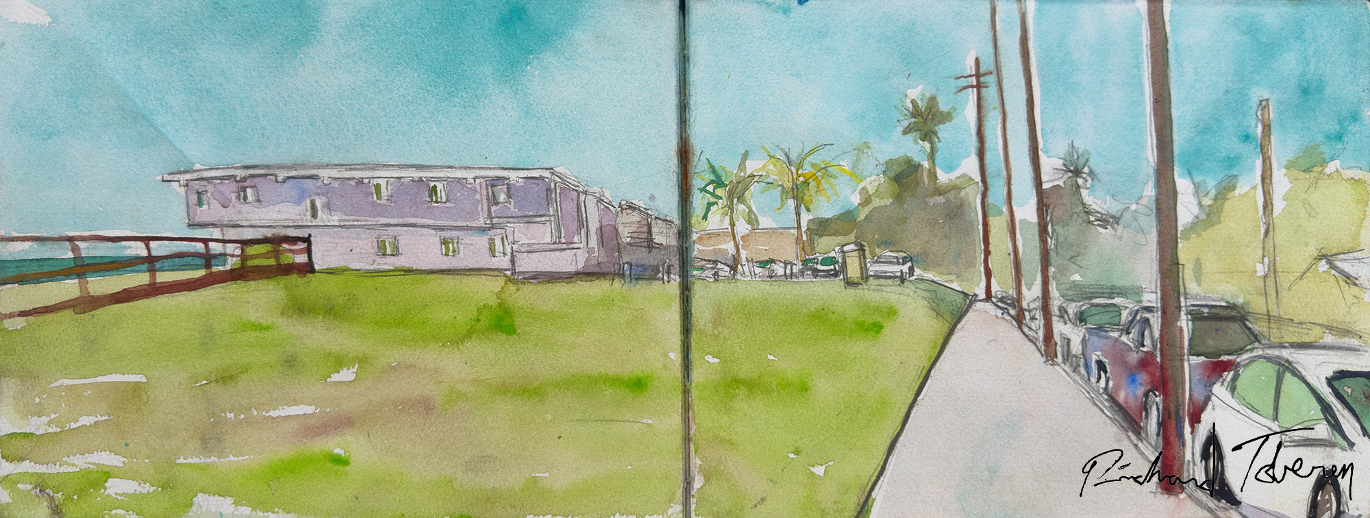 6761 and 6763 Del Playa From Afar